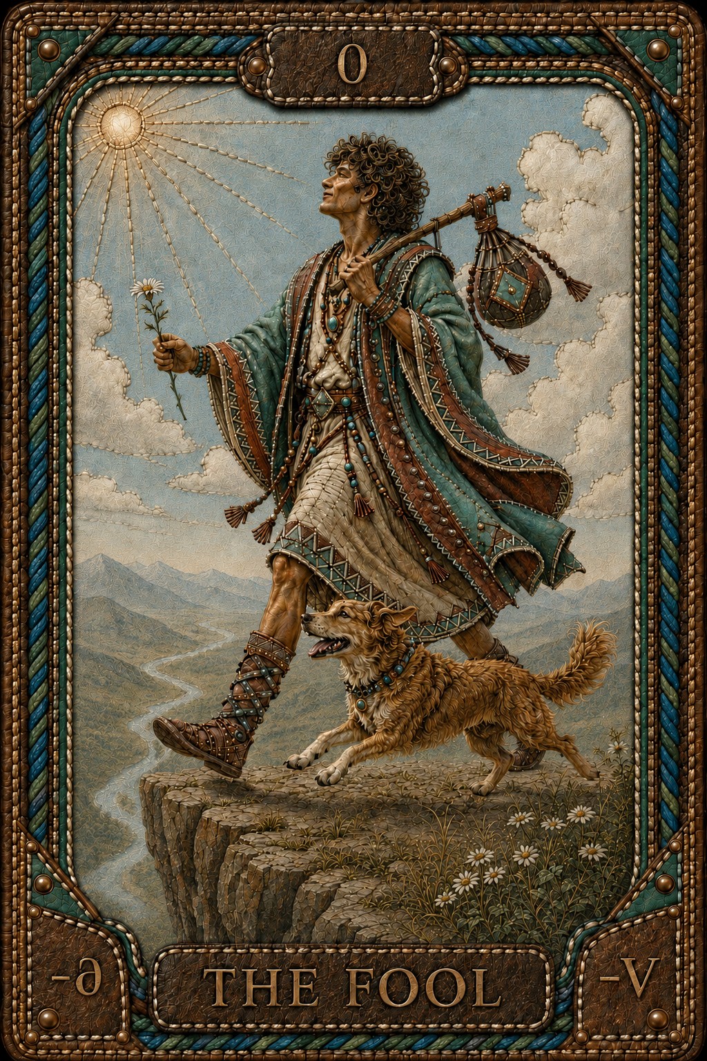 The Fool — a Tarot card by Pavel Medvedev